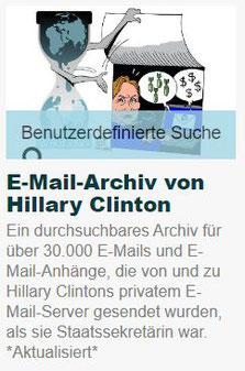 Wikileaks - E-Mail-Archiv von Hillary Clinton