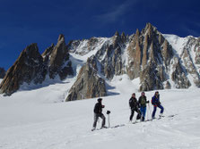 Yamina, Adel, Edouard et Dimitri à la pause