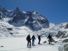 Avant de rejoindre le haut de la Mer de Glace