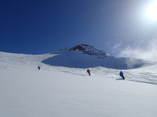 Et c'est parti pour 1600 m de descente!