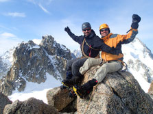 Vincent et Paul au top de la Petite Fourche