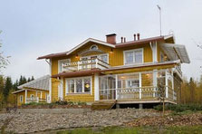 Architektenhaus - Exklusives Holzhaus in Blockbauweise - Individuelles Blockhaus bauen in Baden Württemberg, Niedersachsen, Sachsen Anhalt, Nordrhein-Westfalen - Hausbau - Holzbau - Hersteller - Zimmerei  