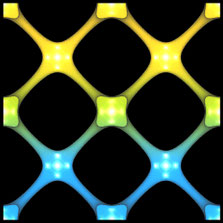 Tubular IWP, p=4pi, x/z-Ebene