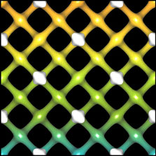 Tubular P, p=4pi, x/z-Ebene