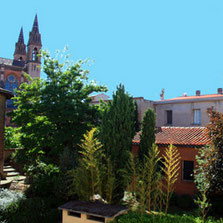 Le jardin dans Toulouse