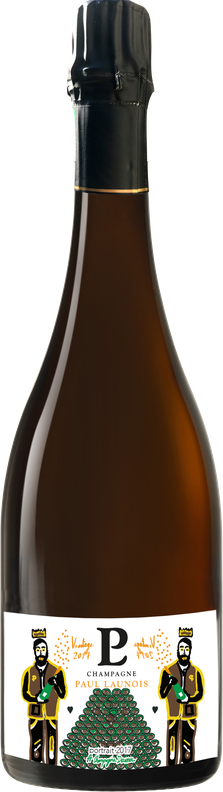 Bouteille de la cuvée Composition, champagne Grand Cru chardonnay Blanc de blancs | Champagne Launois Paul @ Le-Mesnil-sur-Oger - Côte des Blancs (Marne, 51, proche Épernay)
