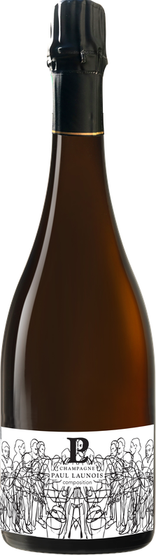 Bouteille de la cuvée Composition, champagne Grand Cru chardonnay Blanc de blancs | Champagne Launois Paul @ Le-Mesnil-sur-Oger - Côte des Blancs (Marne, 51, proche Épernay)