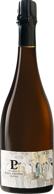 Bouteille de la cuvée Composition, champagne Grand Cru chardonnay Blanc de blancs | Champagne Launois Paul @ Le-Mesnil-sur-Oger - Côte des Blancs (Marne, 51, proche Épernay)