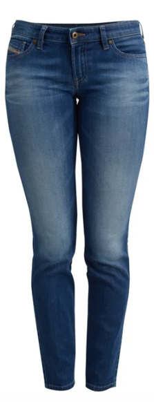 Jeans für schmale Figuren