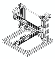 XYZ structure, XYZ system, XYZ gantry, XYZ motion stage,