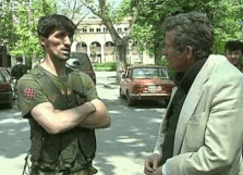 zadnji intervju sa Jukom  u Mostaru 1993 godine kao zapovjednik u Kažnjeničkoj bojnoj