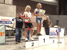 Podium mérité pour Patricia. La 3ème a zappé !