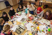 Zine-Workshop (Foto: Pia Streicher)