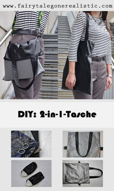 DIY 2-in-1-Tasche Nähanleitungen DIY-Anleitung Nähen Nähblog Nähtipps