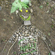 Figur aus Naturmaterial