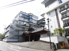 行動起点は、筑波山神社の近くのホテル