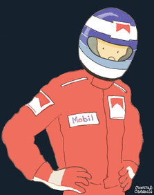 Mika Häkkinen by Muneta & Cerracín