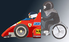 Patrick Tambay by Muneta & Cerracín