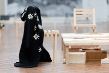 Vue de l’exposition Nothing at all, hypothèses de coexistence au musée des beaux-arts de Brest. © Mathieu Le Gall