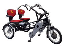 Van Raam Fun2Go Tandem-Dreirad Elektro-Dreirad Beratung, Probefahrt und kaufen in Reutlingen