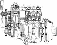 Motor GAZ 69, GAZ 69A.  Engine GAZ 69, GAZ 69A.  Двигатель (Мотор) ГАЗ-69, ГАЗ-69А.