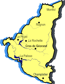 Cros de Géorand Carte Commune