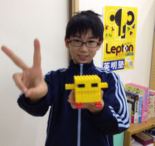 立休さんですっ!レプトンでおなじみの黄色いゾウさんも好評です^^ 最近はCMにも流れているんですよ(ノ´▽`)ノオオオオッ♪