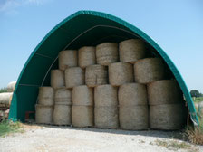 Agro-Widmer Stalleinrichtungen und Silos - Foto Aktion Rundbogenzelte