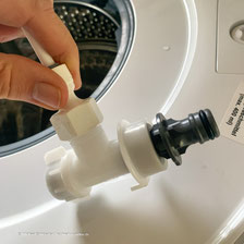 Die TinyWash Miniwaschmaschine im Wohnmobil