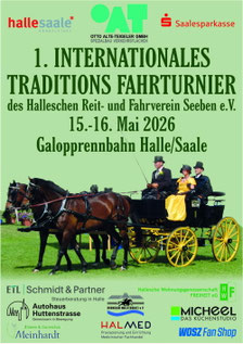 Plakat 1. Int. Fahrturnier 2026