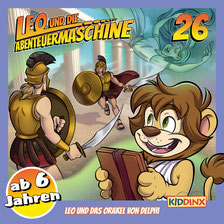 Cover Leo und die Abenteuermaschine - Leo und das Orakel von Delphi
