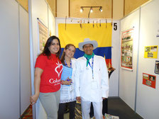 Viviana, representante de Microsoft en Colombia y Angela, represntante del Ministerios de Educación Nacional