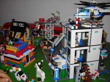 Caserma di Polizia, Lego city Train