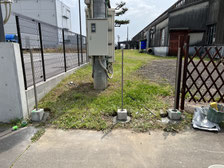 保険対応での修理：工事中写真