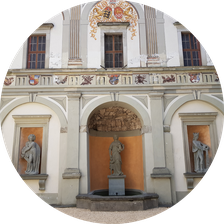 Der Palast in Hohenems ist ein Bau aus der Zeit der Renaissance