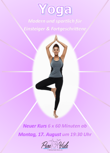 Yoga-Kurs startet am 17. August