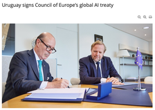 Uruguay joins Council of Europe convention on AI (Sept 3, 2025)