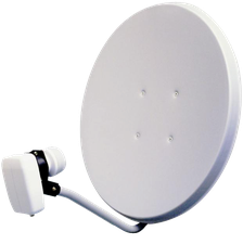 Installazione parabola satellitare a Pordenone per ricezione TV e Sky