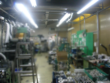 埃防止天井：工事前写真