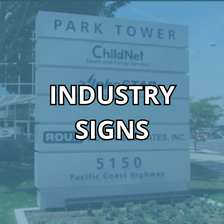Industry Signs by Landmark Signs Inc.
