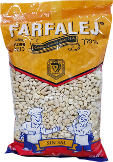 FARFALEJ PASTA PRE COCIDA.  Presentación 400Grs. Kosher: Cheebar. Origen: Argentina