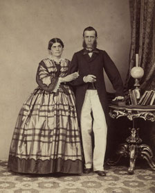 Wilhelm Calafati mit Ehefrau
