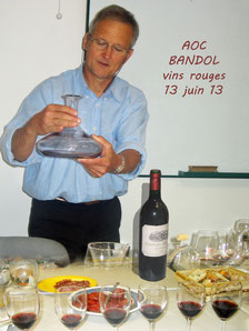 Bandol vins rouges