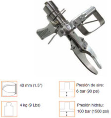 Cortadora hidraulica de patas Kentmaster, Codigo M-1