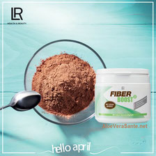 LR Fiber Boost 3 est un complément alimentaire à base de fibres, de chrome et de Stévia, sans gluten ni lactose.
