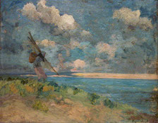 Ecole d'Etaples - CHIGOT- La pêcheuse de crevettes