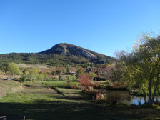 La montagne du Tarsimoure qui surplombe le Diois