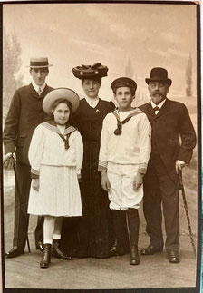 Eva und Max Freundlich mit Olga und Hugo