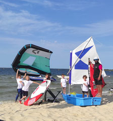 Périscolaire - planche à voile Maubuisson