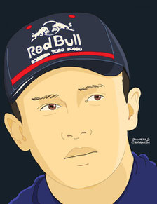 Alexander Albon by Muneta & Cerracín